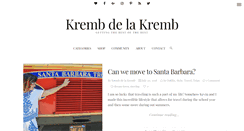 Desktop Screenshot of krembdelakremb.com