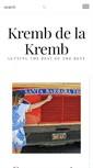 Mobile Screenshot of krembdelakremb.com